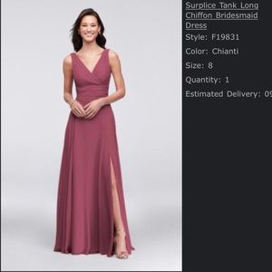 David’s bridal 8 dress